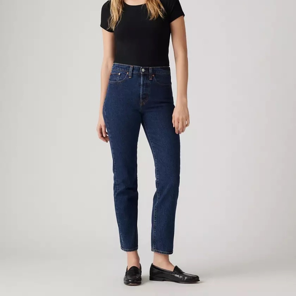 Levi’s Wedgie Straight Ankle Jeans